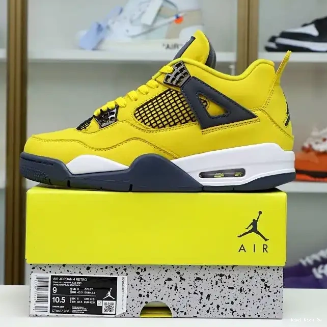 Kimikick AIR AIR RETRO 'LIGHTNING' JORDAN 2021 JORDAN 4 0619